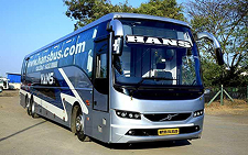 Hans Travels bus ticket