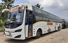 Orange Tours and Travels bus ticket